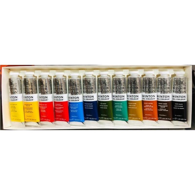 Winsor&newton Winton 12色21ml 37ml 法國製溫莎牛頓油畫油彩- 畫材