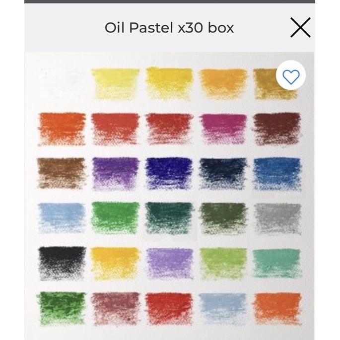 Winsor & Newton Oil Pastel 溫莎牛頓 15色 30色 油性蠟筆 SOFT 軟性粉彩 軟粉-細節圖9