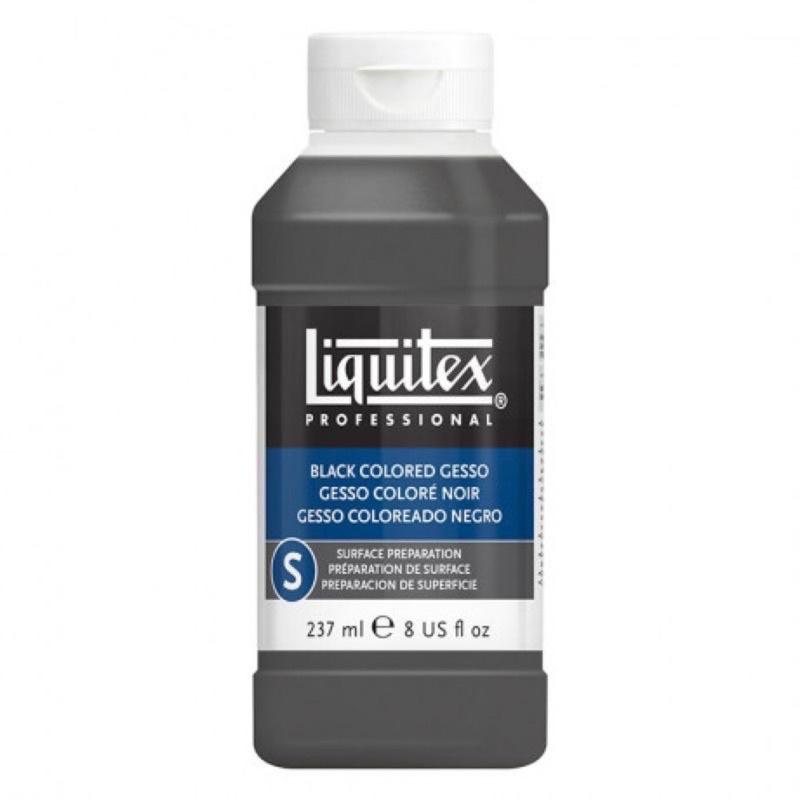 liquitex 麗可得 GESSO 打底劑 CLEAR GESSO 灰色 黑色打底劑 超濃稠打底劑 壓克力打底劑 底漆-細節圖6