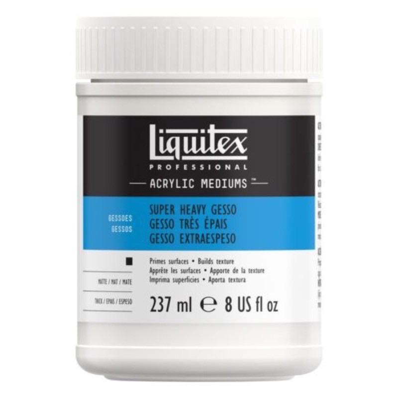 liquitex 麗可得 GESSO 打底劑 CLEAR GESSO 灰色 黑色打底劑 超濃稠打底劑 壓克力打底劑 底漆-細節圖7