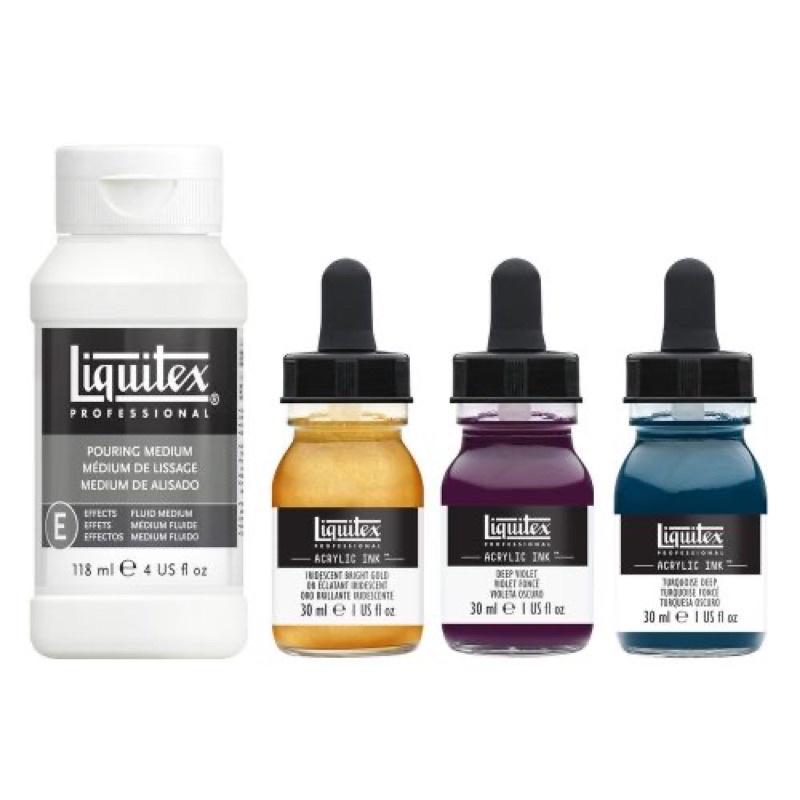 Liquitex INK LIQUITEX POURING 3699306 3699307 壓克力墨水 潑灑效果 流動畫-細節圖2