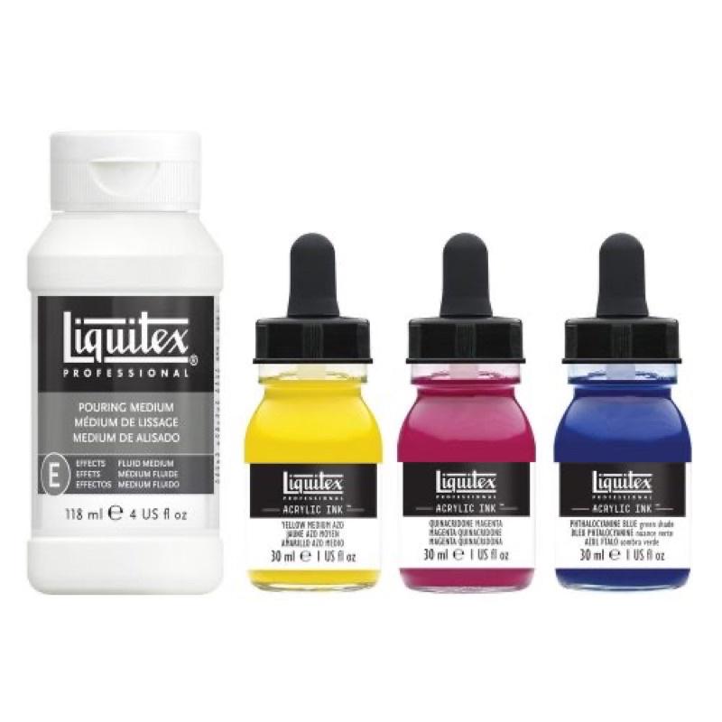 Liquitex INK LIQUITEX POURING 3699306 3699307 壓克力墨水 潑灑效果 流動畫-細節圖4