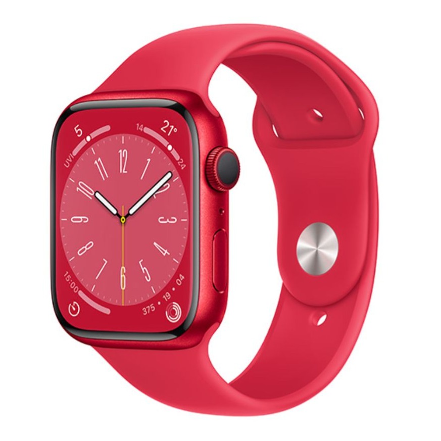 Apple Watch Series 8 S8 GPS 45mm 鋁金屬錶殼 運動型錶帶 全新現貨-細節圖5
