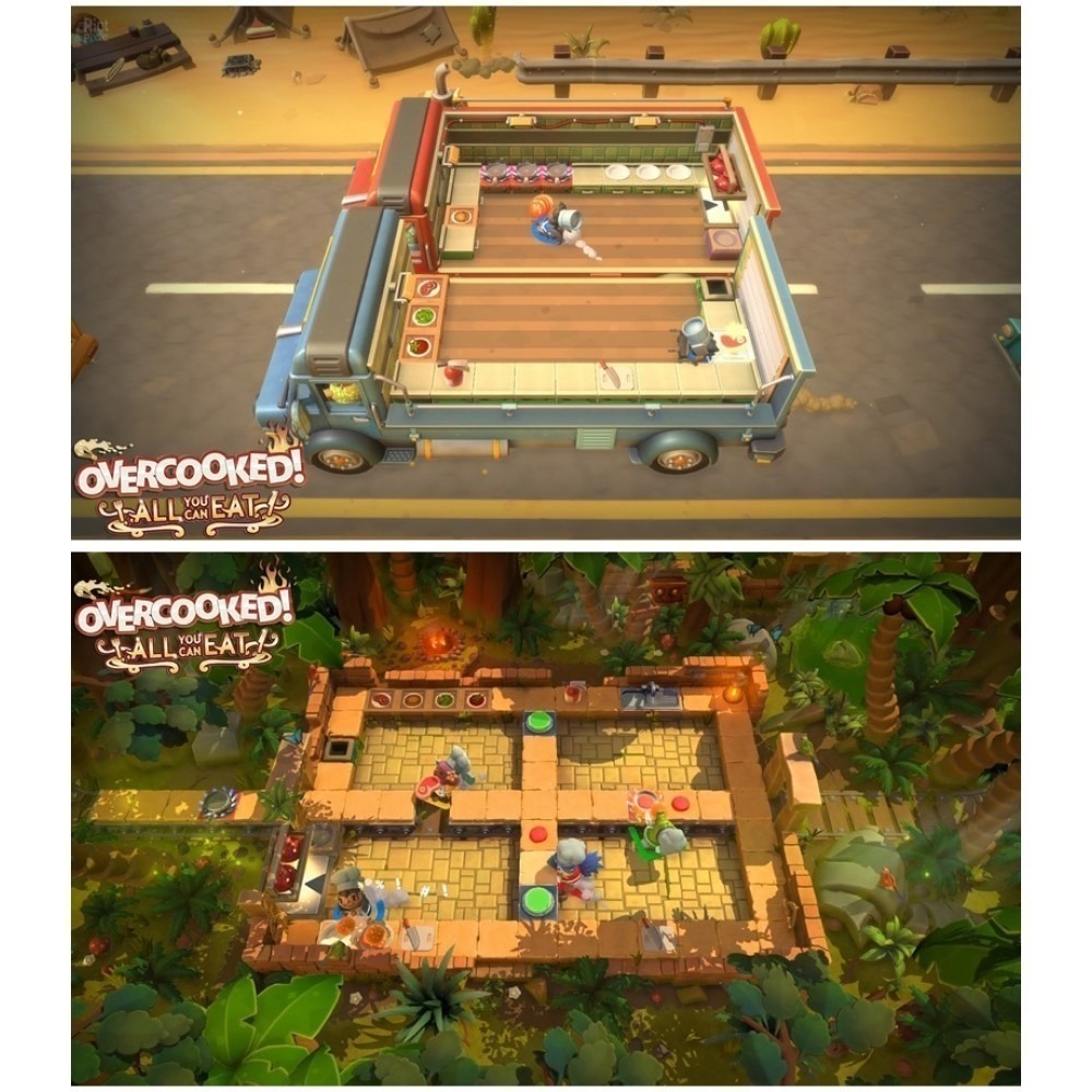 【Nintendo任天堂】 胡鬧廚房！全都好吃  煮過頭  Overcooked 全合輯 中文版 全新現貨-細節圖3