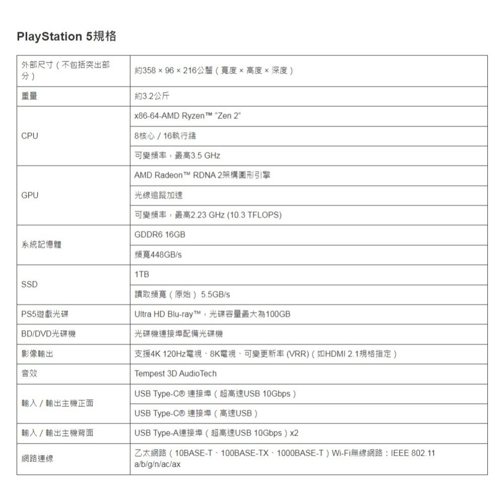 【PlayStation】 PS5 Slim 新款 輕型 光碟版主機  台灣公司貨-細節圖5