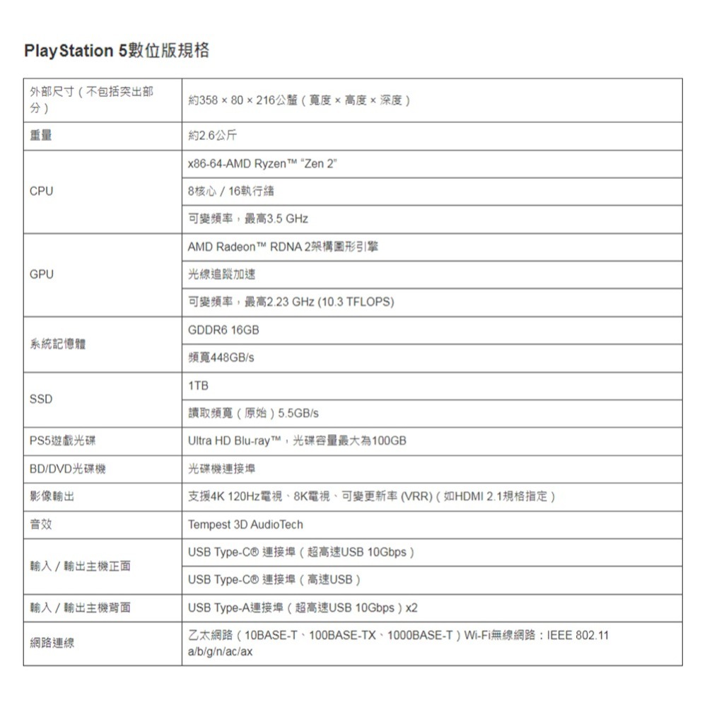 【SONY】PS5 Slim 光碟版 數位版 主機 新款 輕型-細節圖6