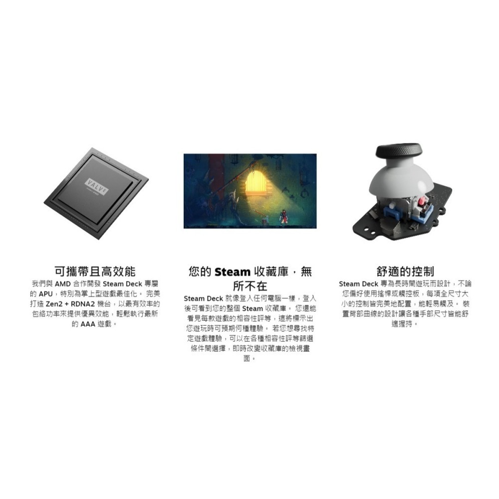 Steam deck oled 512GB 掌上遊戲主機 套組 台灣公司貨-細節圖7