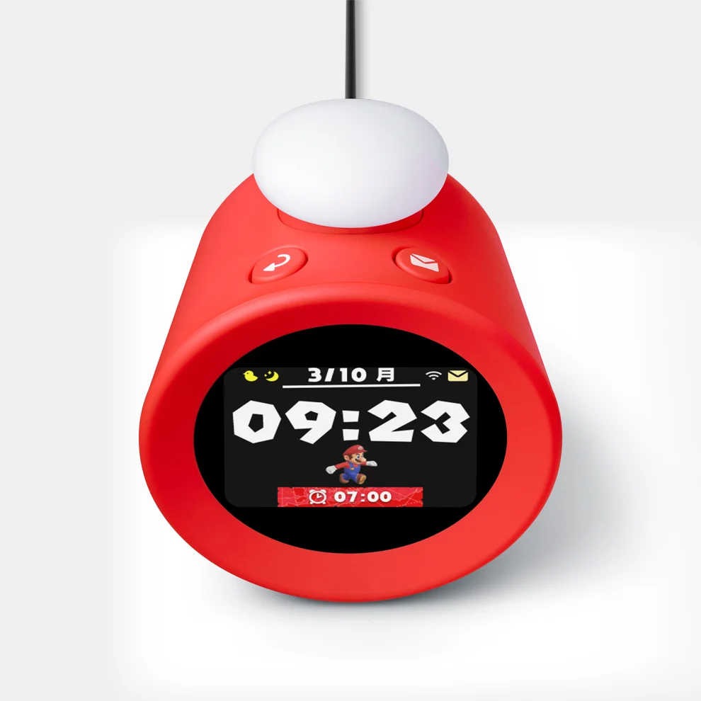 任天堂 Nintendo  Alarmo 遊戲主題智慧鬧鐘+NS 模擬主播2+隨機amiibo 台灣公司貨 套組-細節圖2