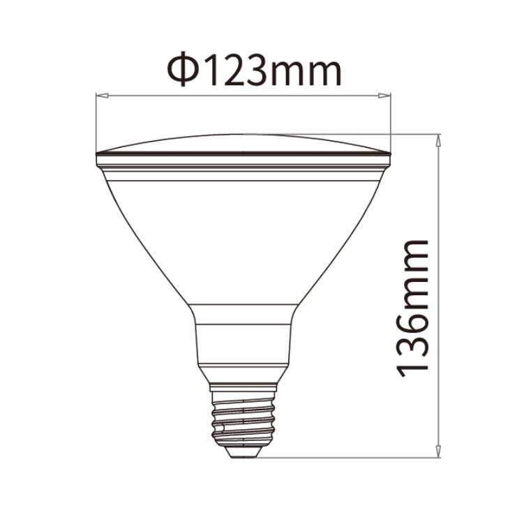 【舞光原廠授權 /紅藍光譜植物PAR燈】含稅開發票 舞光 LED 24W 植物燈 生長燈 紅藍光譜 植物專用 PAR38-細節圖5