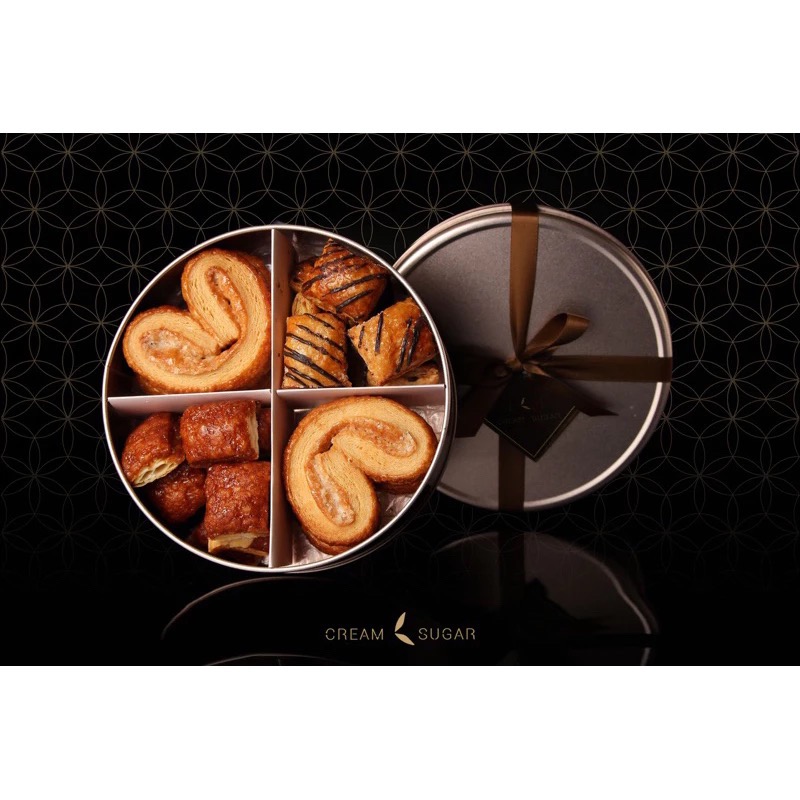 甜忌廉甜點店 Crema&sugar  四拼蝴蝶酥 綜合蝴蝶酥 美食代購 啵啵酥 蝴蝶酥 台中伴手禮 台中美食 蝴蝶餅-規格圖10