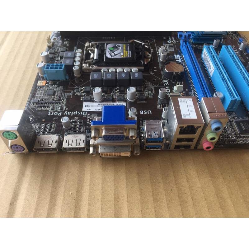 主機板 ASUS P8Q77-M(BM6675)/1155/DDR3/NVME BIOS、M.2轉接卡選購/保固30日-細節圖3