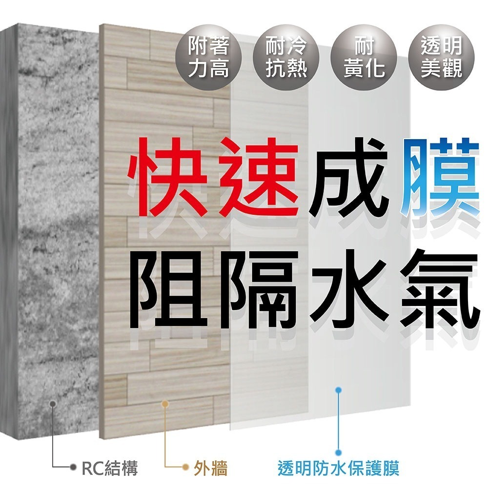 【台灣製造】WooBer屋寶 環保防水膠 止漏 防水膠 裂縫 補漏 一刷止漏 隱形薄膜 浴室 廁所 外牆 窗框救星-細節圖4
