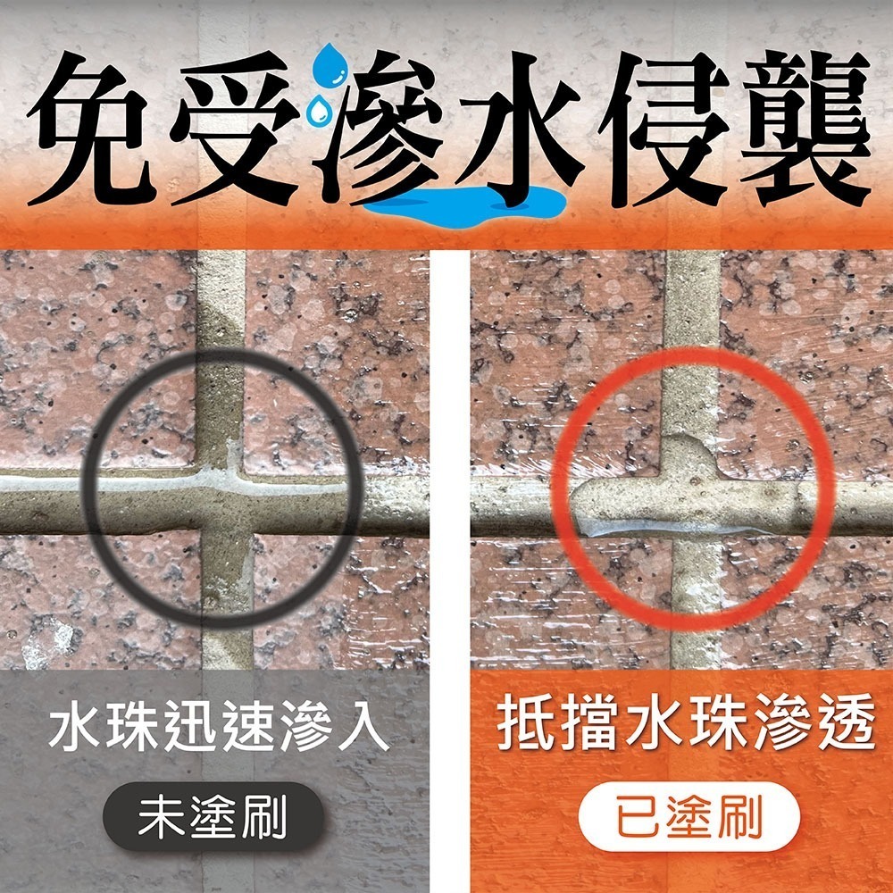 【台灣製造】WooBer屋寶 環保防水膠 止漏 防水膠 裂縫 補漏 一刷止漏 隱形薄膜 浴室 廁所 外牆 窗框救星-細節圖5