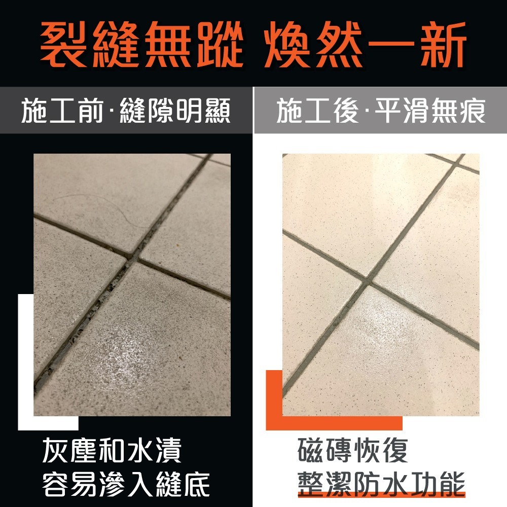 【WooBer屋寶】磁磚填縫土 填縫劑 銀灰 西班牙進口 高效抗裂 耐水耐污 補縫 填縫 細縫專用 無砂礫 職人DIY-細節圖6