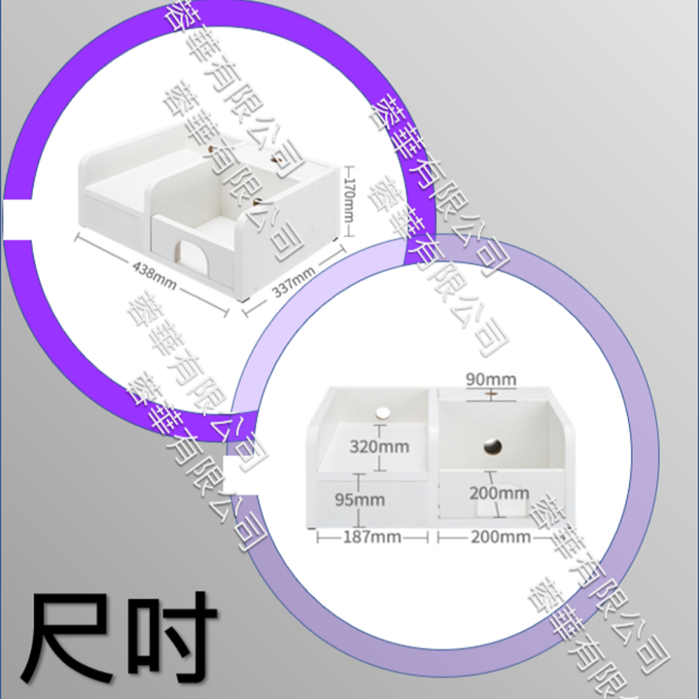 [愛猫必備品][台灣現貨] 小米自動餵食器木架 小米自動飲水機木架 組合架 置物架 碗盤架 寵物食物墊高-細節圖3