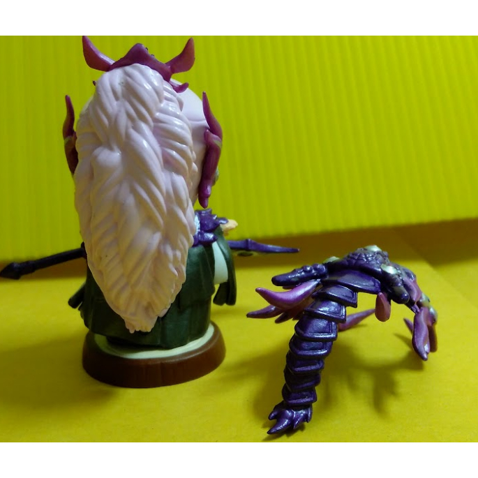 霹靂布袋戲全家霹靂Q版場景組合公仔 第13代 霹靂場景公仔II 俠影天驕 珍藏盒公仔 素還真 天紫戰甲版 滄耳刀 戰甲素-細節圖4