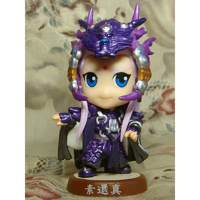 霹靂布袋戲全家霹靂Q版場景組合公仔 第13代 霹靂場景公仔II 俠影天驕 珍藏盒公仔 素還真 天紫戰甲版 滄耳刀 戰甲素-細節圖7