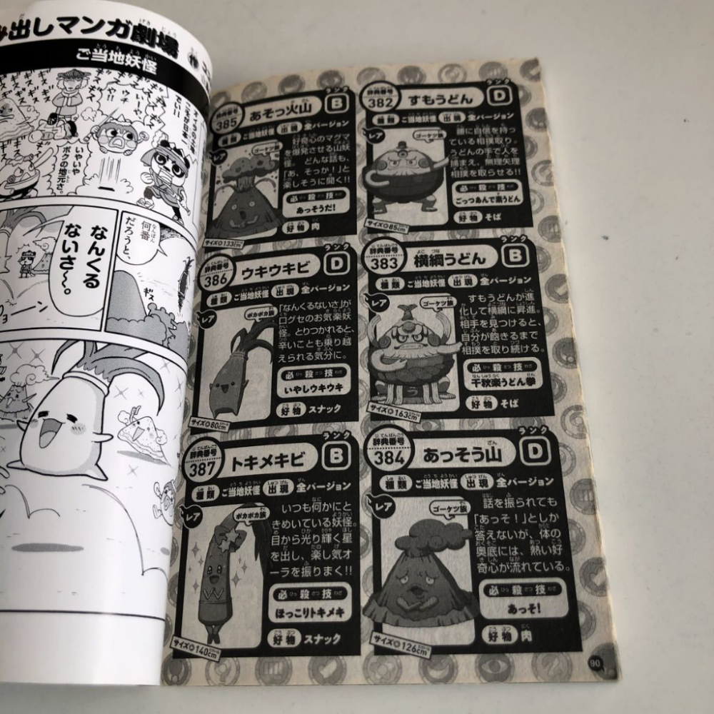 Y04.332 快樂快樂月刊 付錄 特典 2014年 12月号 妖怪手錶2 妖怪超辭典2 妖怪大辭典 妖怪大百科 公式書-細節圖5