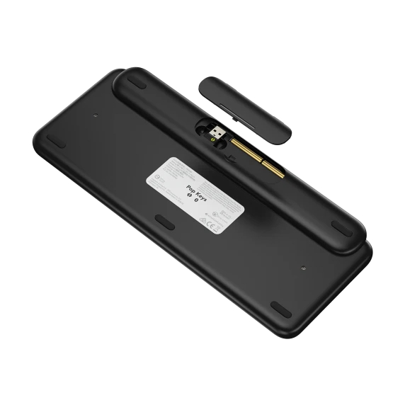 Logitech 羅技 POP KEYS 無線機械式鍵盤 茶軸 酷玩黃 藍牙5.1 自定義EMOJI-細節圖4