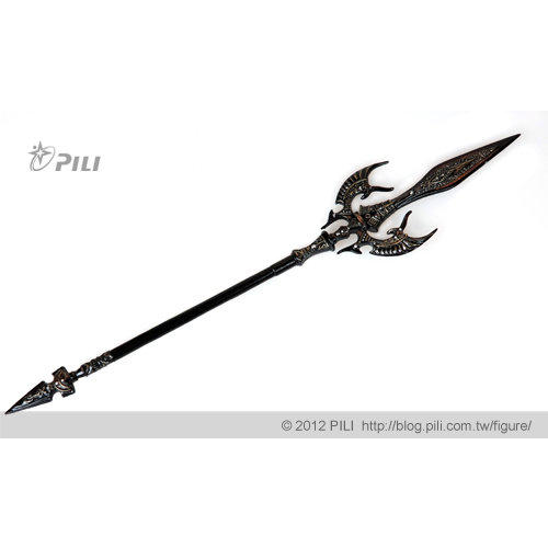 PILI 霹靂布袋戲 PREMIUM 激鬥 武器名鑑 魔劍閻帝 戰火弒神 冥王啻非天 VS 戰神阿修羅 神兵名鑑勇將名鑑-細節圖4