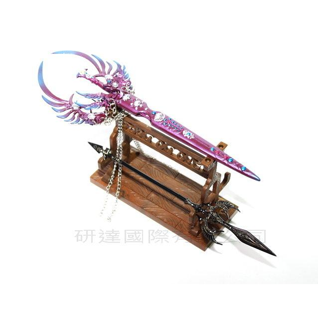 PILI 霹靂布袋戲 PREMIUM 激鬥 武器名鑑 魔劍閻帝 戰火弒神 冥王啻非天 VS 戰神阿修羅 神兵名鑑勇將名鑑-細節圖6