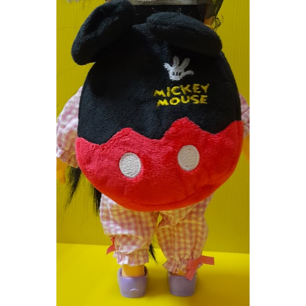 迪士尼米奇 娃娃包包 背包 娃包 小收納包 扣環式 零錢包 化妝包 雨娃 可娃 jp娃 六分娃 沙奈芮咪 小荳子 小美樂-細節圖7