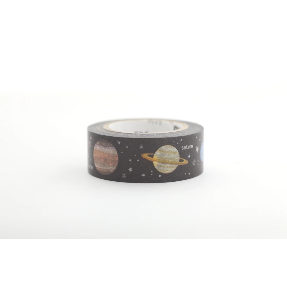 日本mt和紙膠帶 2014秋冬 mt for kids系列 和紙膠帶 紙膠帶 我的小行星 惑星 手帳 記事 紙膠帶-細節圖3