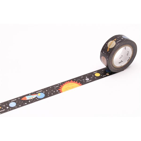 日本mt和紙膠帶 2014秋冬 mt for kids系列 和紙膠帶 紙膠帶 我的小行星 惑星 手帳 記事 紙膠帶-細節圖5