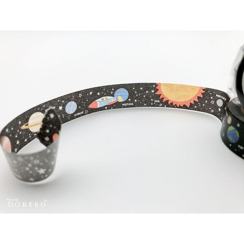 日本mt和紙膠帶 2014秋冬 mt for kids系列 和紙膠帶 紙膠帶 我的小行星 惑星 手帳 記事 紙膠帶-細節圖6