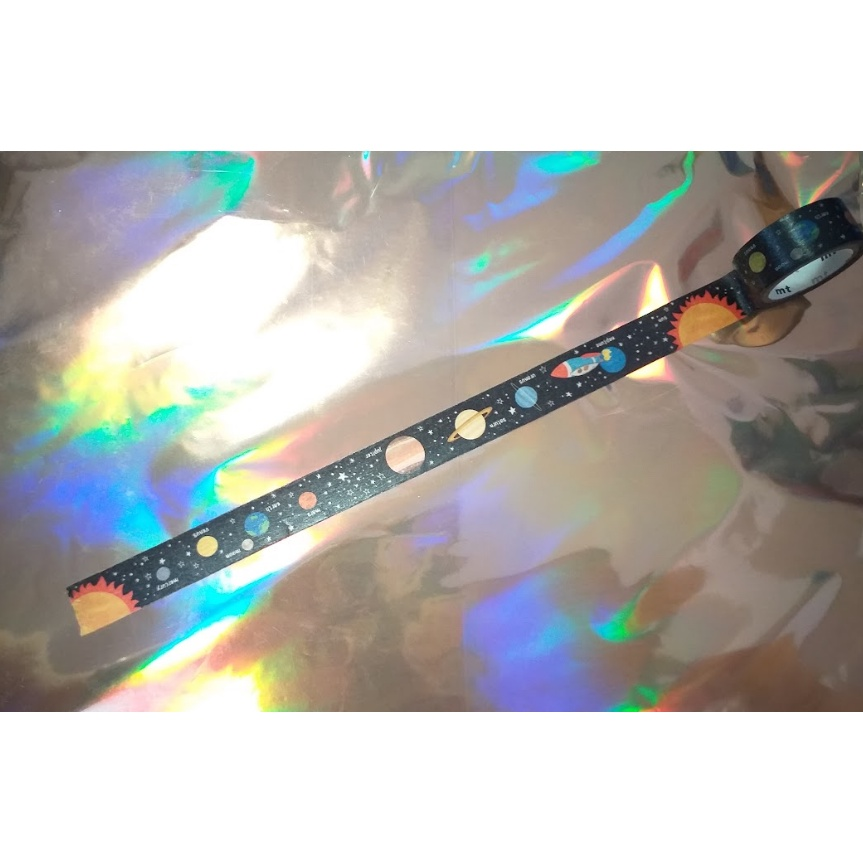 日本mt和紙膠帶 2014秋冬 mt for kids系列 和紙膠帶 紙膠帶 我的小行星 惑星 手帳 記事 紙膠帶-細節圖10