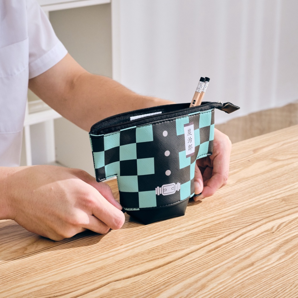 7-11 鬼滅之刃  7-ELEVEN 炭治郎 限量站立筆袋 筆袋 站立筆袋 九柱 A4 資料夾 MUSE 木棉花-細節圖4