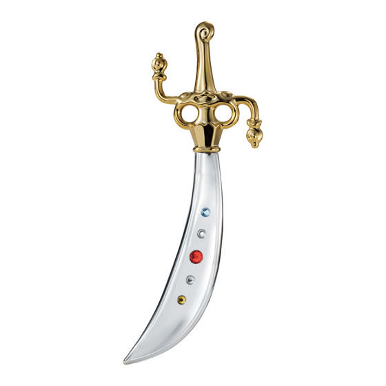 美少女戰士 變身器杖棒武器 水手天王星土星冥王星仙子 天王遙 宇宙之劍 土萌螢 沉默鐮刀 冥王剎那 冥王雪奈 石榴神杖-細節圖3