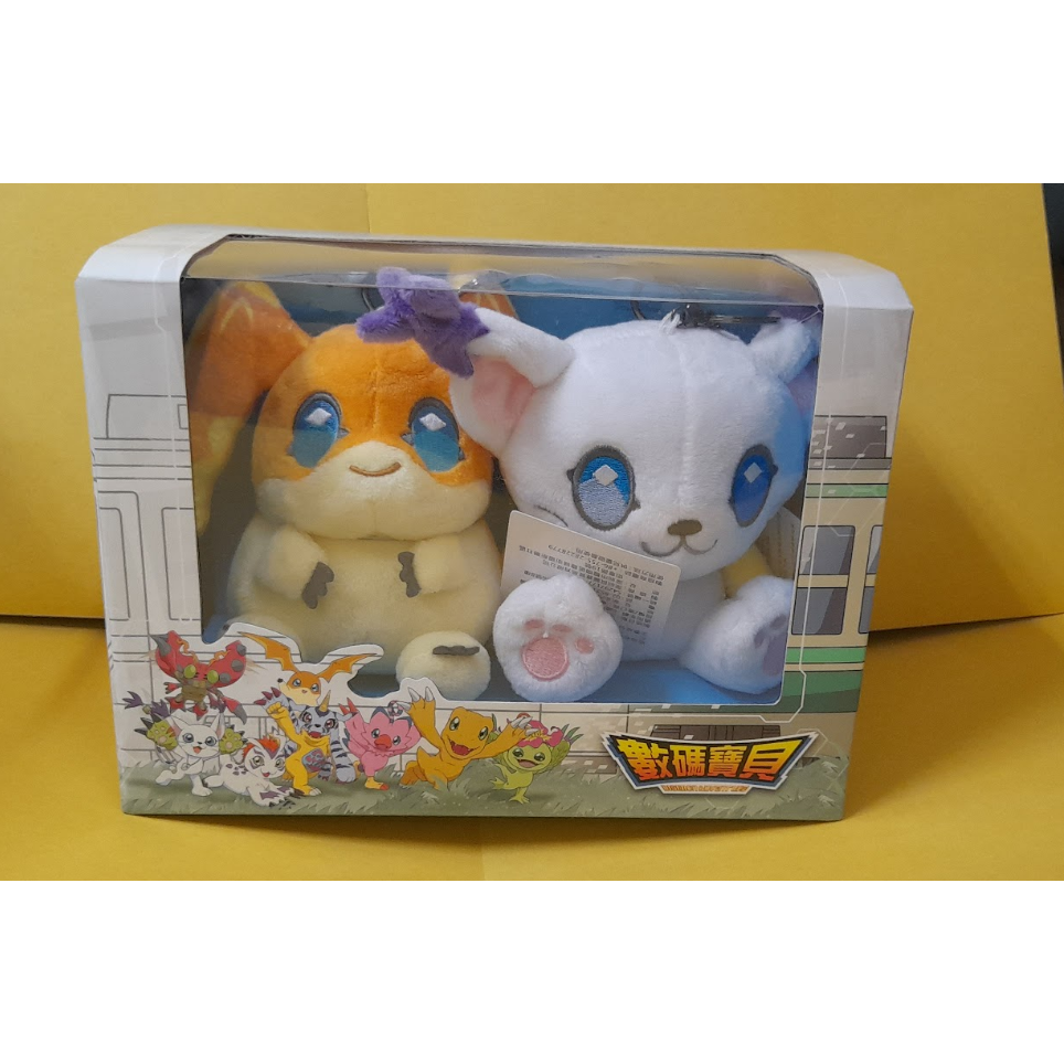 數碼寶貝大冒險01 絨毛玩偶組 7-11 巴達獸 迪路獸 Digimon デジモン 娃娃 吊飾 台灣東映動畫 樂玩多-細節圖6
