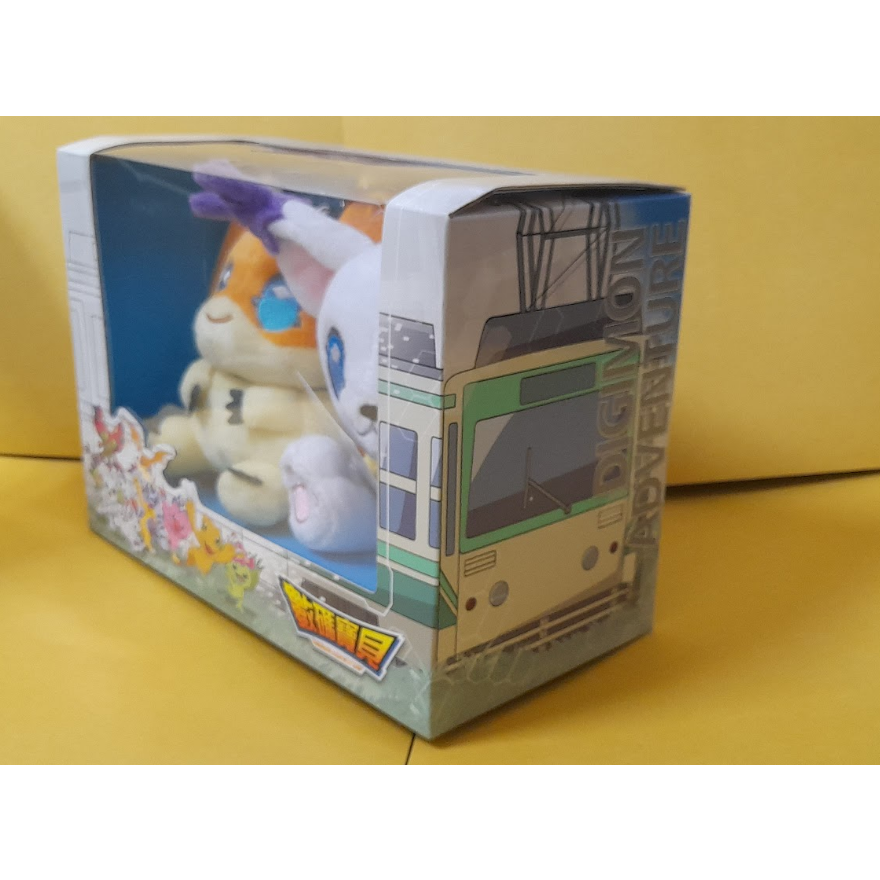 數碼寶貝大冒險01 絨毛玩偶組 7-11 巴達獸 迪路獸 Digimon デジモン 娃娃 吊飾 台灣東映動畫 樂玩多-細節圖8