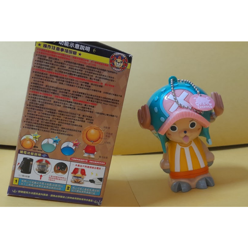 7-11 海賊王 航海王 one piece new world 新世界 多功能公仔 海賊王 充電器炫光公仔 喬巴-細節圖4