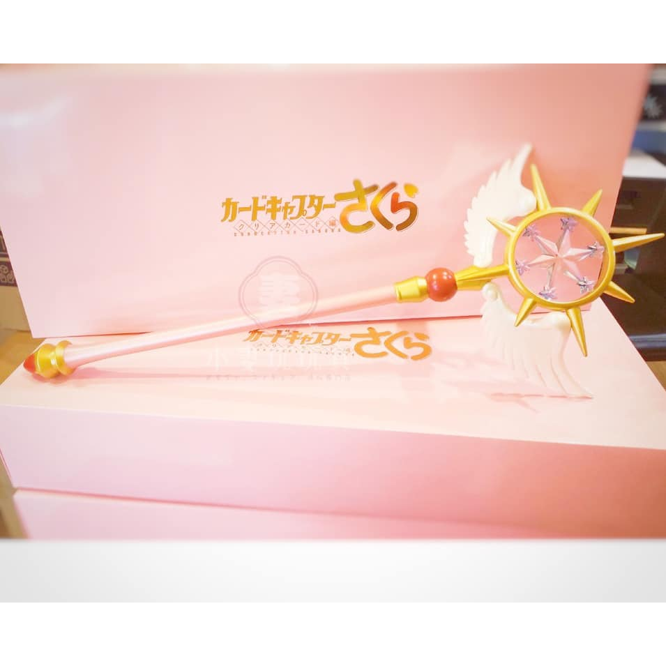 勿直下標 庫洛魔法使 透明牌篇 FURYU 景品 封印之杖 鳥頭杖 星之杖 夢之杖 初版 木之本櫻 小櫻-細節圖5