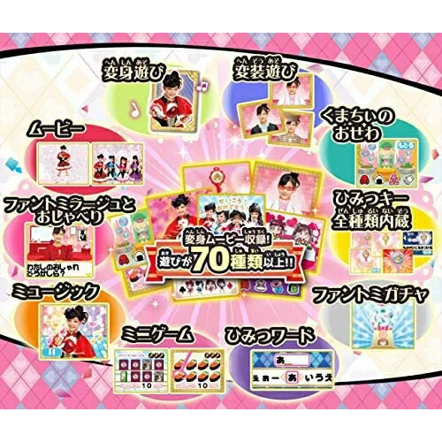 日版少女特攝 秘密戰士幻影甜心 秘密X戰士美少女 提恩傳媒 女孩×戰士系列 幻影方塊 紅羽星羅 石井蘭 幻影羅盤變身組-細節圖9