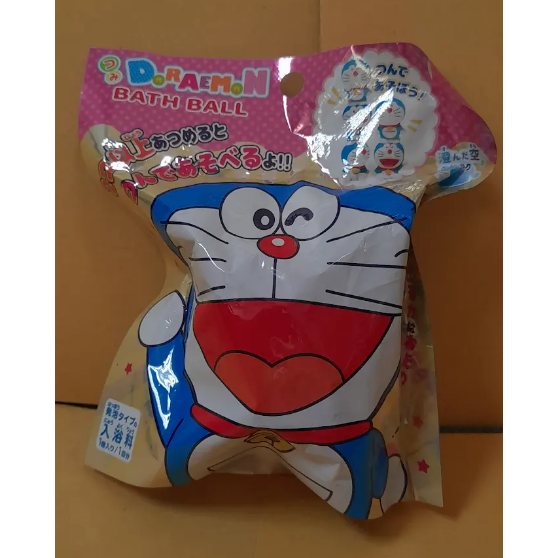哆啦A夢 公仔 泡澡球 沐浴球 玩具入浴球 兒童洗澡玩具 沐浴 入浴劑 泡澡粉 浴澡球 可堆疊 日本 BANDAI-細節圖6
