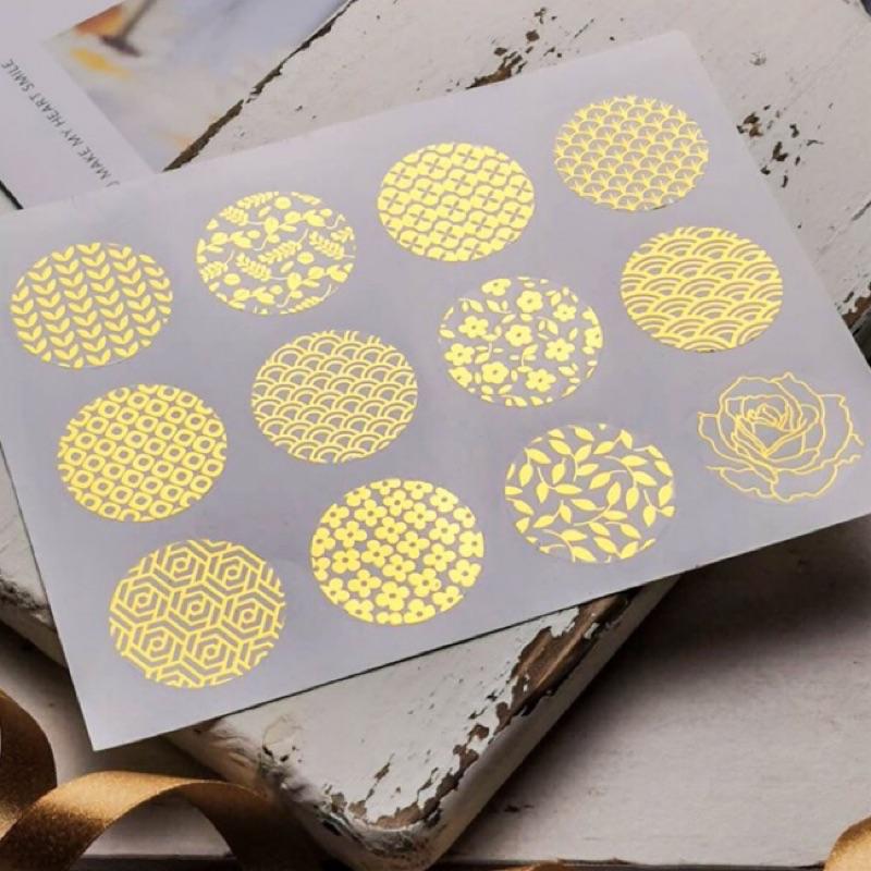 燙金貼紙_裝飾_包裝-細節圖2