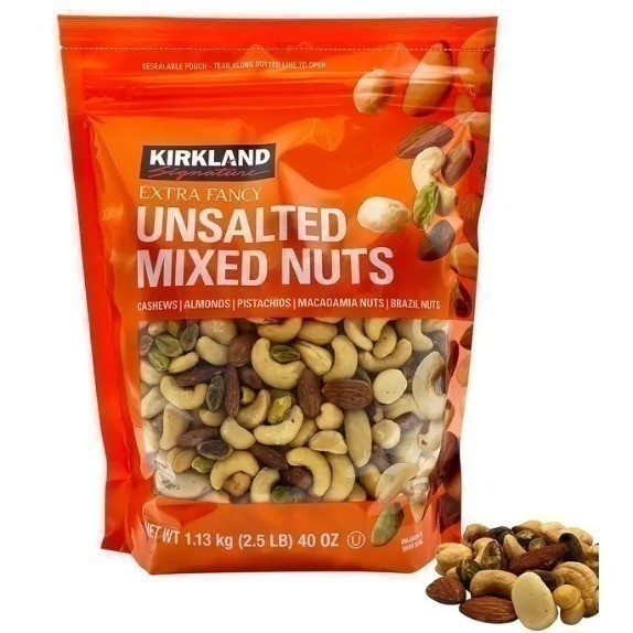 特價1.13 Kg Kirkland 科克蘭 無調味綜合堅果 香烤原味堅果 原味綜合堅果 好市多 Costco