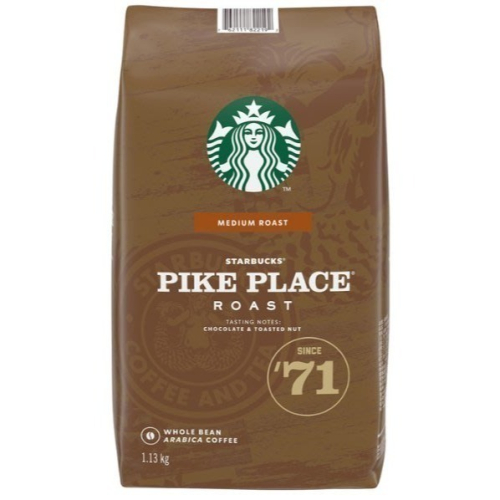 特價 1.13Kg Starbucks 星巴克 派克市場咖啡豆 Pike Place 咖啡豆 派克豆 阿拉比卡 好市多
