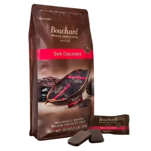 特價 910g 比利時 Bouchard 72% 黑巧克力 910 公克 Dark Chocolate 好市多 比利時巧