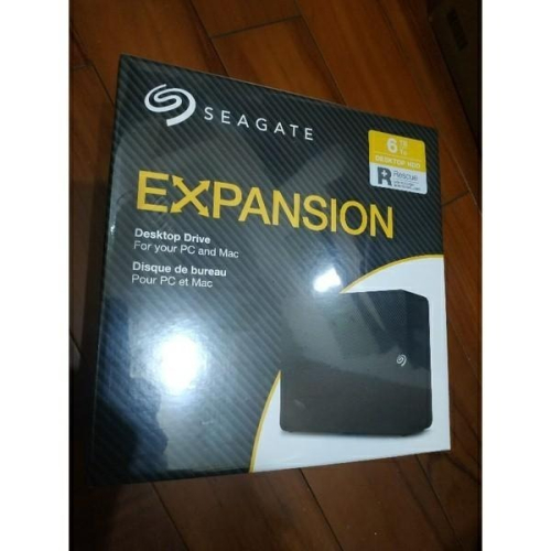 全新 Seagate 新黑鑽 6TB 3.5吋 外接硬碟 HDD 3.5＂ 6T 外接HDD 希捷 好市多