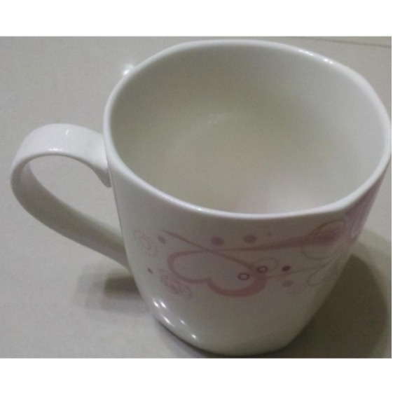 全新 300ml 玫瑰花語 高雅 馬克杯 微波爐適用 咖啡杯 茶杯 水杯 瓷杯 陶杯 杯子-細節圖2