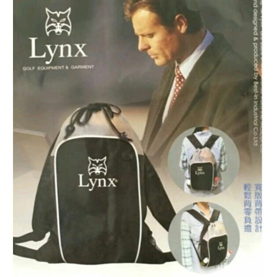 全新 Lynx 後背包 束口包  輕量束口背包 後背包 運動包 迷你登山包 游泳 束口袋 鞋袋 有耳機孔和2邊側袋設計-細節圖4
