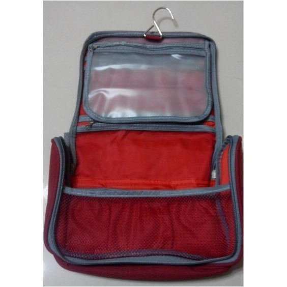 全新 旅行 可懸掛 折疊式 盥洗包 收納袋 化妝包 旅行懸掛包 旅行收納包-細節圖3