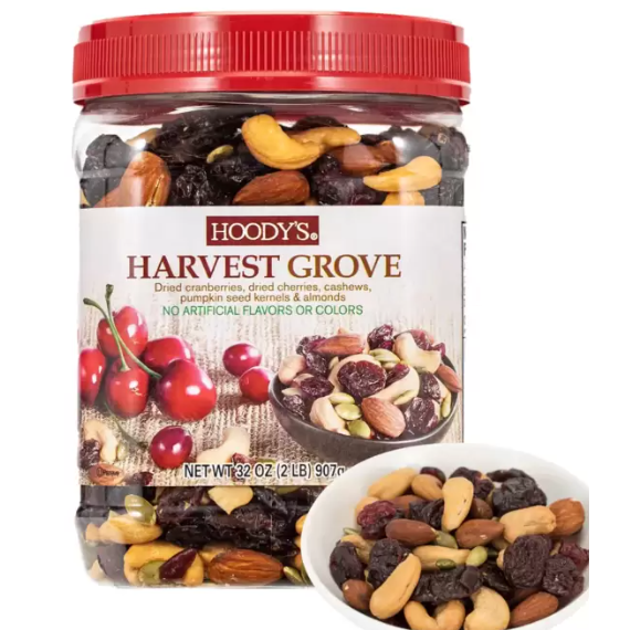 特價 907g Hoody＇s 精緻果乾混綜合果仁 好市多 蔓越莓乾、櫻桃乾、腰果、南瓜籽、杏仁 無人工添加劑 堅果-細節圖2