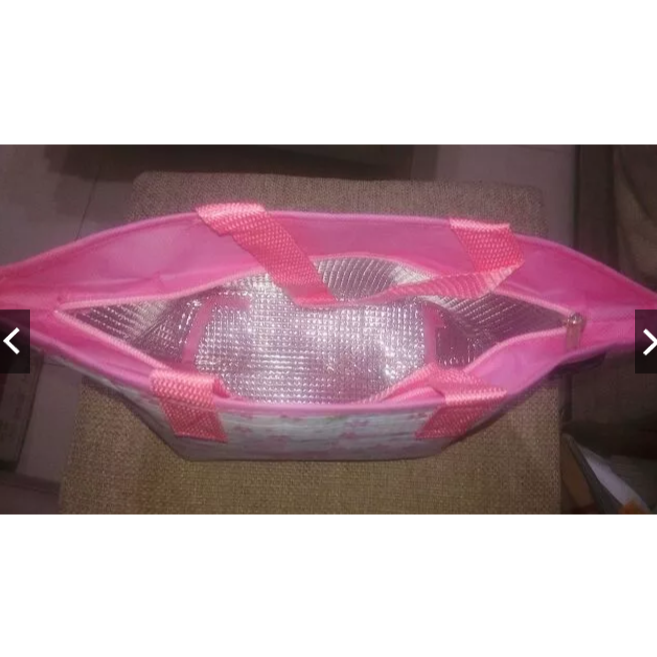 全新 義大利BLACK HAMMER 櫻花野餐袋 櫻花野餐保溫袋 保冷袋 野餐提袋 鋁箔保溫袋 餐袋 市價$180-細節圖7