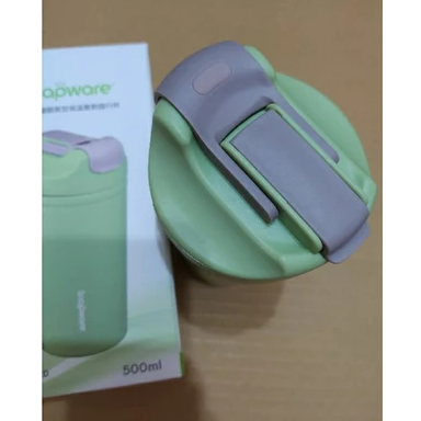 全新 500ml 康寧 陶瓷不銹鋼真空保溫雙飲隨行杯 Snapware 真空隔熱保溫杯 不鏽鋼保溫杯 長榮海運-細節圖7