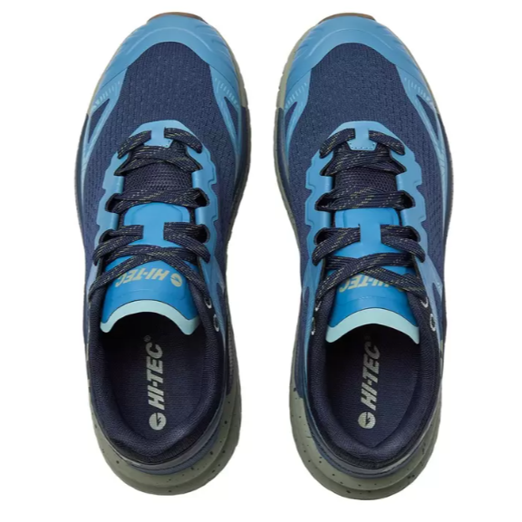 全新 HI-TEC 男運動鞋 男鞋黑鞋休閒鞋 網布鞋面舒適透氣 橡膠大底 英國運動鞋品牌 US8 US9 US10-細節圖5